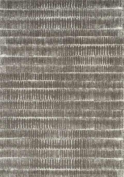 Sable Grey Narrow Lineation Rug by Kalora Interiors