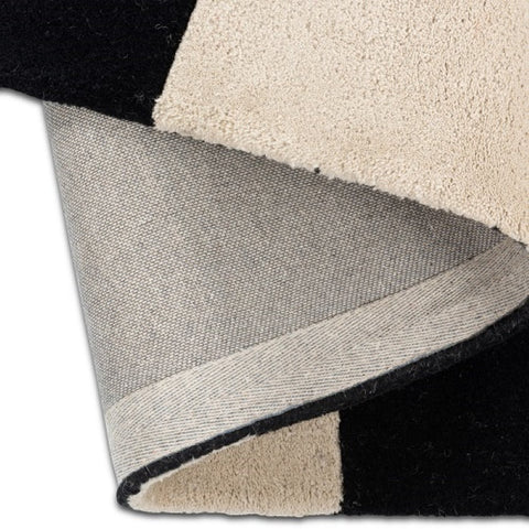 Abstract Hand Tufted Wool Area Rug by Viana