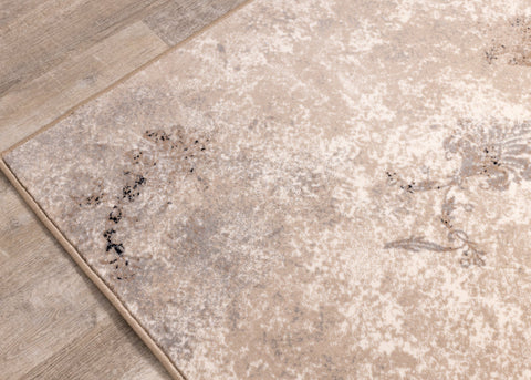 Abbey Beige Taupe Elegant Rug by Kalora Interiors