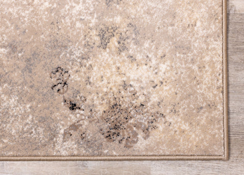 Abbey Beige Taupe Elegant Rug by Kalora Interiors