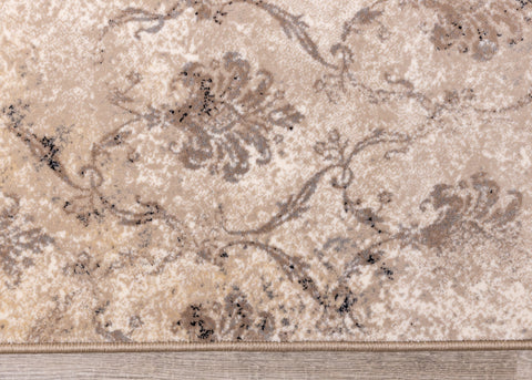 Abbey Beige Taupe Elegant Rug by Kalora Interiors