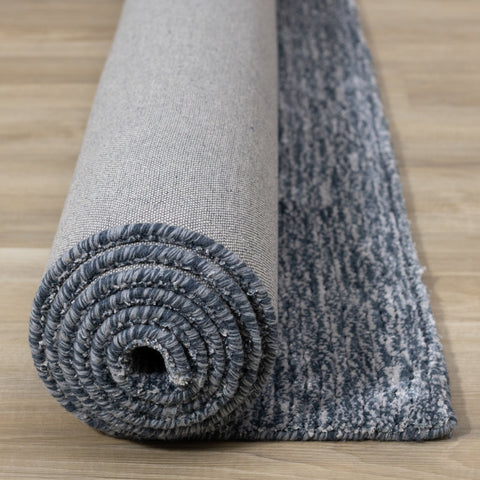 Ashford Blue Grey Hand Tufted Rug by Kalora Interiors