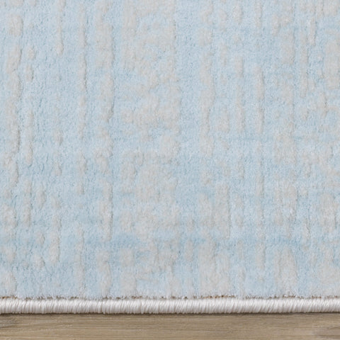 Belle Blue Grey Cream Shape Shifting Rug by Kalora Interiors