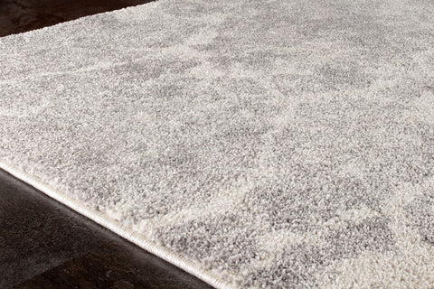 Breeze Serene Collection Grey Cream Area Rug by Kalora Interiors