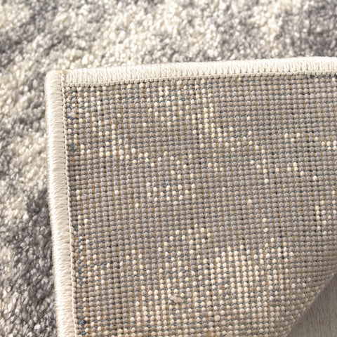 Breeze Serene Collection Grey Cream Area Rug by Kalora Interiors