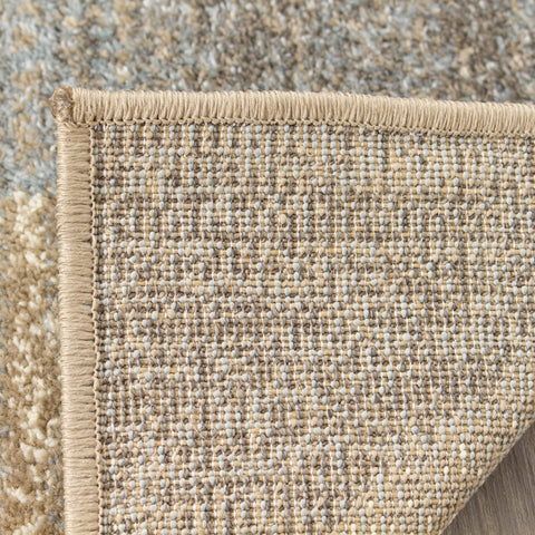 Castella 8650_5525 Blue Grey Sets of Three Sides Area Rug by Novelle Home