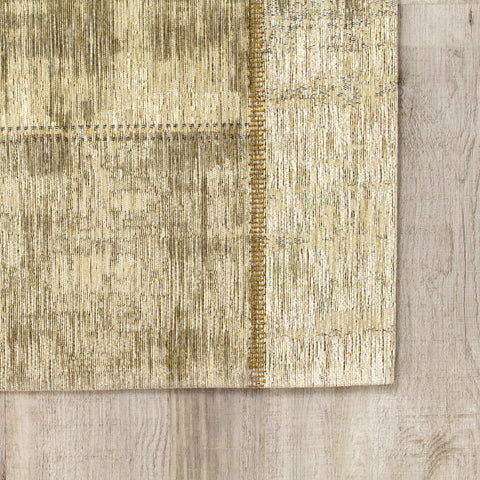 Cathedral 5309_09 Cream Grey Distressed Patchwork Area Rug by Kalora Interiors