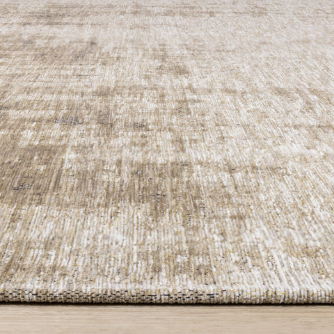 Cathedral Beige Distressed Area Rug by Kalora Interiors