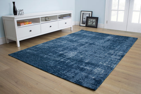 Cathedral 5309_33 Navy Tree Bark Area Rug by Kalora Interiors