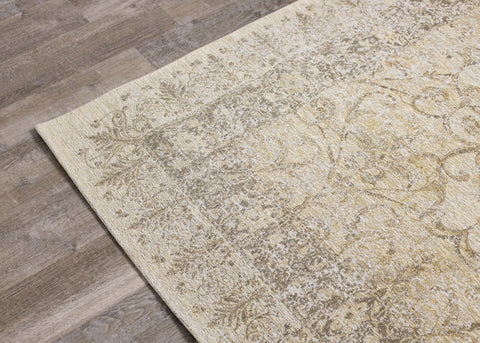 Cathedral Traditional Beige Cream Area Rug by Kalora Interiors