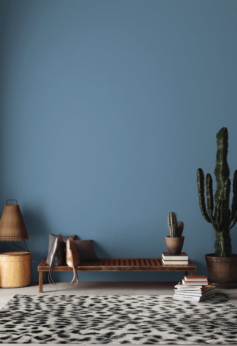 Cathedral Grey Black Leopard Print Rug by Kalora Interiors