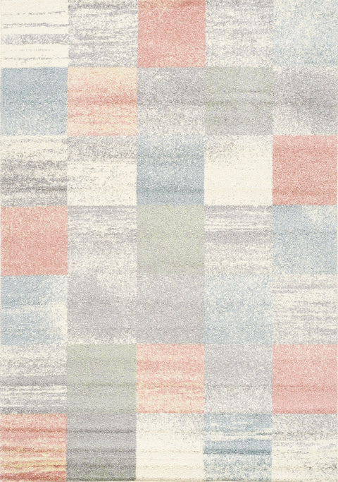 Converge 8942_9363 Multicolour Squares Area Rug by Novelle Home