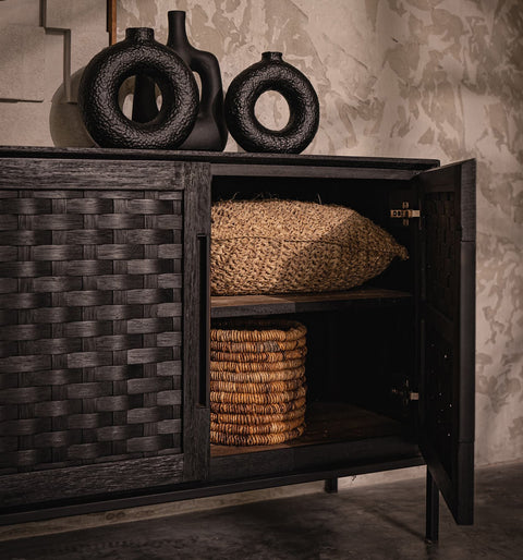 D-Bodhi Karma | Charcoal | 2-Door Sideboard by LH Imports