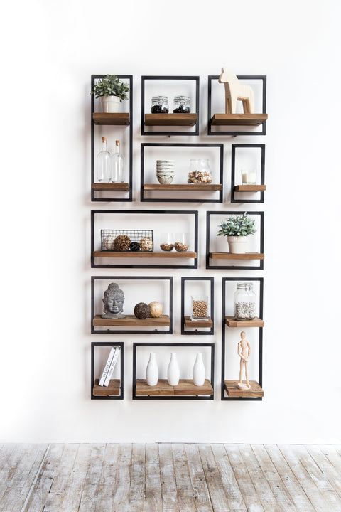 D-Bodhi Metal Frame Wall Box Type D by LH Imports