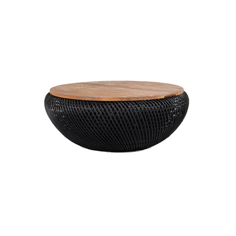 D-Bodhi Wave Coffee Table | Black | by LH Imports