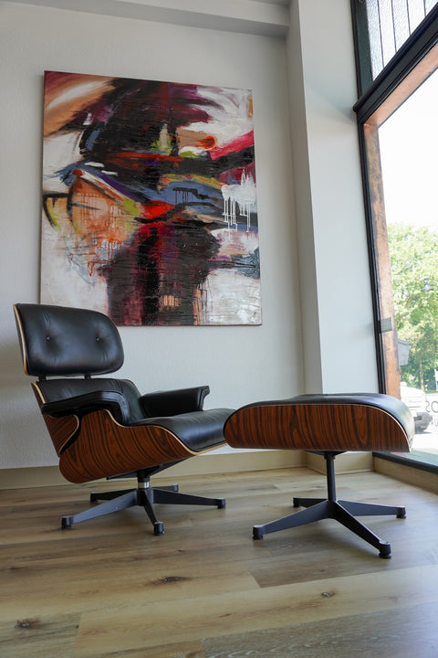 The Fe. Lounge Chair + Ottoman