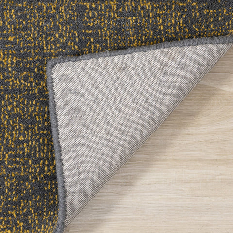 Dawson Yellow Grey Hand Tufted Rug by Kalora Interiors