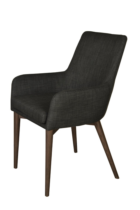 Fritz Arm Chair | Dark Grey | by LH Imports