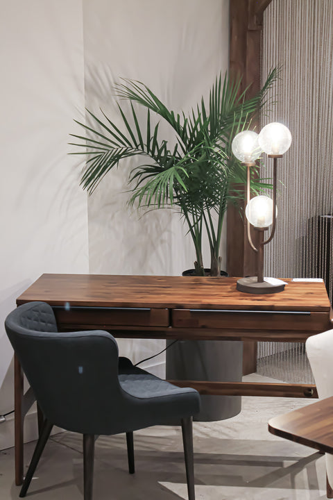 Mila Dining Chair | Dark Grey | by LH Imports