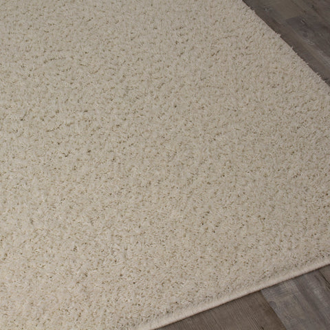 Fili 8000_10 Cream Bright Shag Rug by Novelle Home