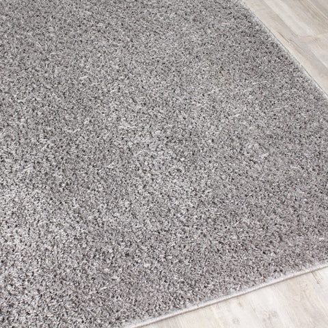 Fili 8000_90 Grey Shag Area Rug by Novelle Home