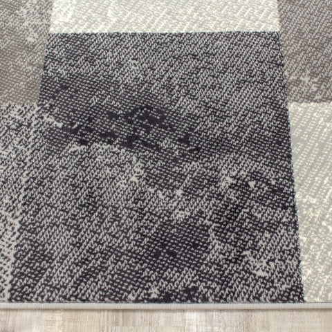 Fiona 3654_9944 Grey Rocky Block Stack Area Rug by Novelle Home
