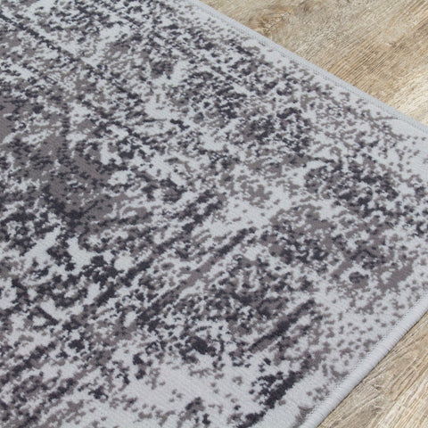 Fionna 3733_9944 Grey Faded Traditional Oriental Style Area Rug by Novelle Home