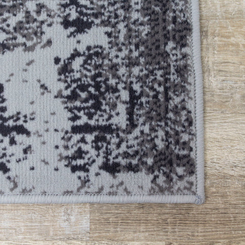 Fionna 3733_9944 Grey Faded Traditional Oriental Style Area Rug by Novelle Home
