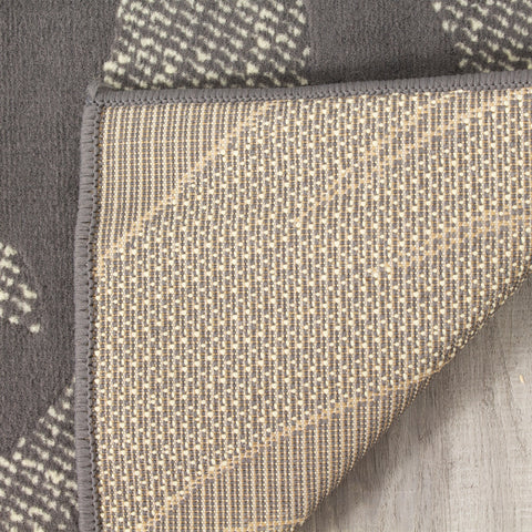 Fiona 701300_11922 Grey Cream Whirling Area Rug by Novelle Home