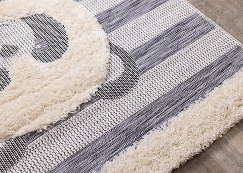 Kids Cuddly Panda Area Rug by Kalora Interiors