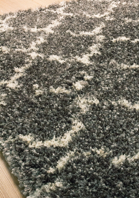 Lane 336_921 Grey Cream Lattice Luxury Rug By Kalora Interiors
