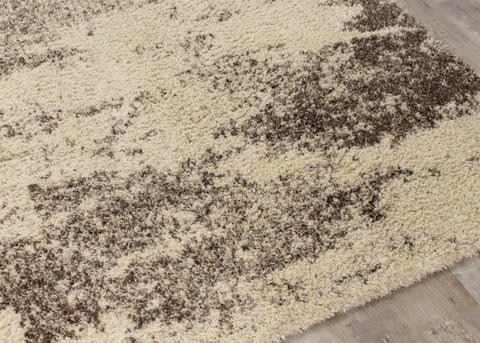 Lane 373_116 Cream Brown Abstract Luxury Rug By Kalora Interiors