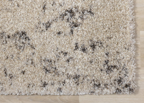 Lane Cream Brown Abstract Luxury Rug by Kalora Interiors