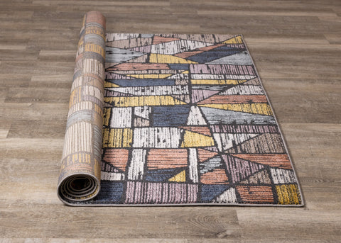 Lyric Stain Glass Rug by Kalora Interiors