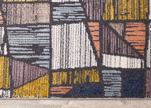 Lyric Stain Glass Rug by Kalora Interiors