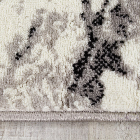 Meridian A005_0373 Grey Rock Face Texture Area Rug by Novelle Home