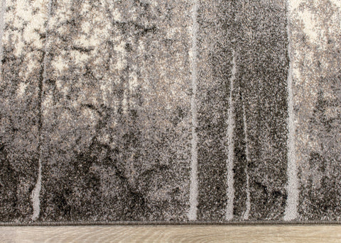 Montana Grey Cream Barn Door Rug by Kalora Interiors
