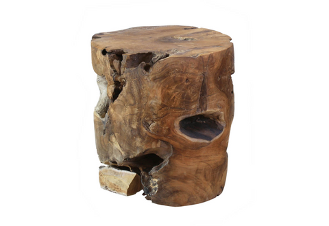 Nichole Teak Side Table / Stool by sohoConcept