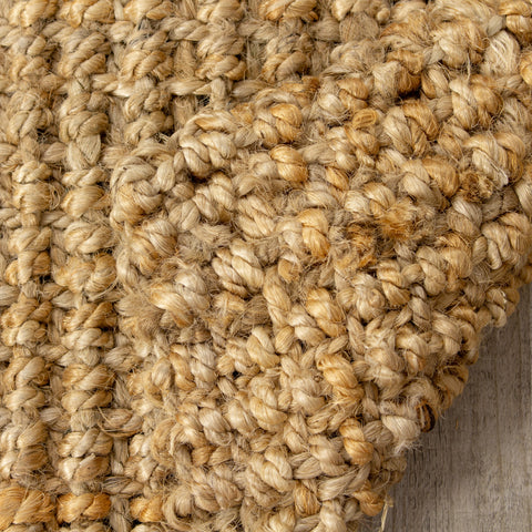 Naturals 2235 Chunky Boucle Jute Area Rug by Kalora Interiors