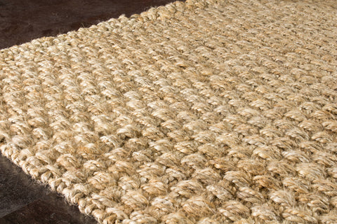 Naturals 2236 Jute Basketweave Area Rug by Kalora Interiors
