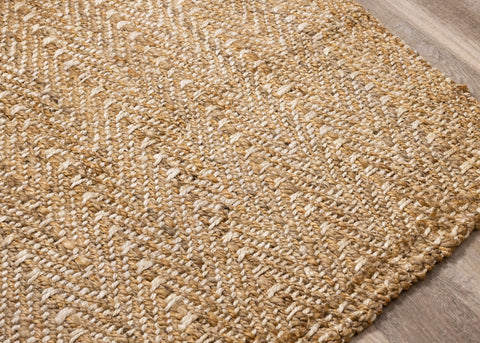 Natural Handmade Beige Cream Area Rug by Kalora Interiors
