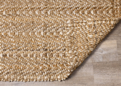 Natural Handmade Beige Cream Area Rug by Kalora Interiors