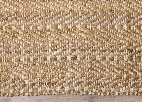 Natural Handmade Beige Cream Area Rug by Kalora Interiors