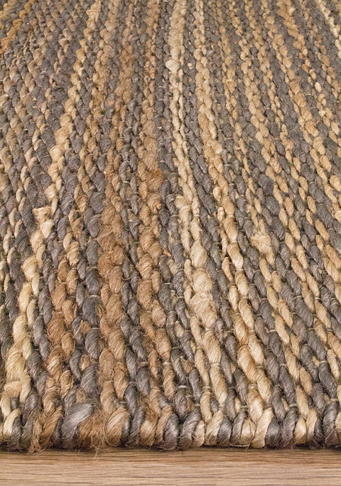 Naturals 7130 Braided Jute Area Rug by Kalora Interiors