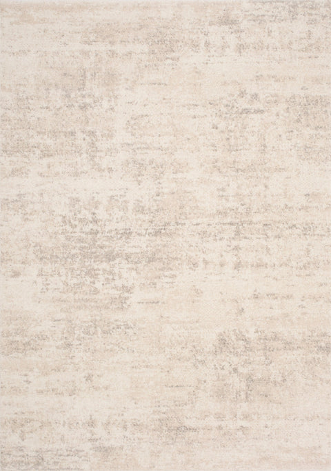 Nordic 46001_100 Cream Grey Subtle Abstract Rug By Kalora Interiors