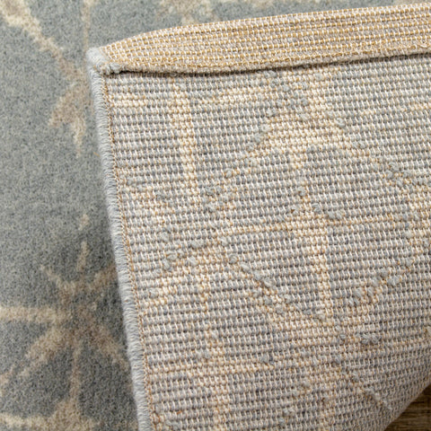 Nordic 46011_500 Blue Cream Tessellations Rug By Kalora Interiors