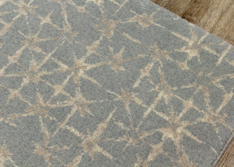 Nordic 46011_500 Blue Cream Tessellations Rug By Kalora Interiors