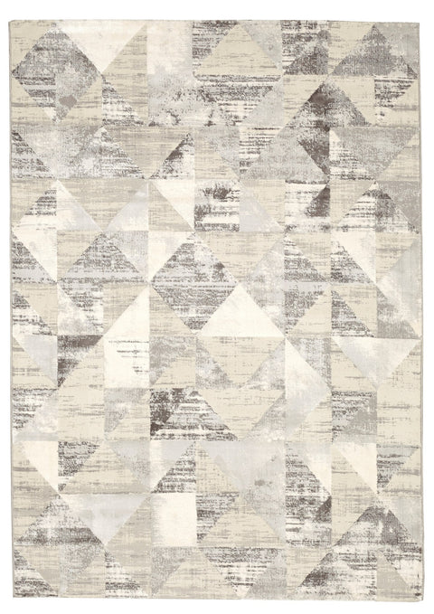 Panache PAN-6188B-GRY Soft Powerloomed Grey Area Rug By Viana Inc