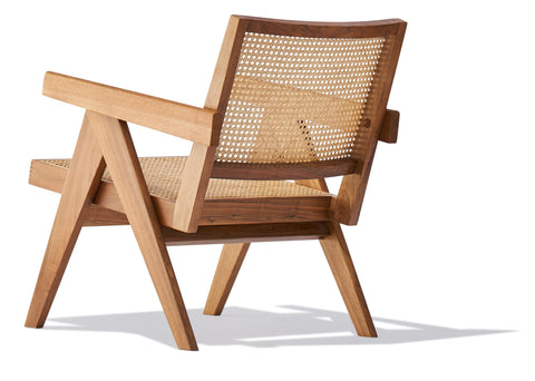 Pierre J Arm Teak Full Wicker Lounge by sohoConcept