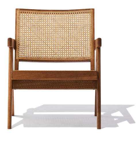 Pierre J Arm Teak Full Wicker Lounge by sohoConcept